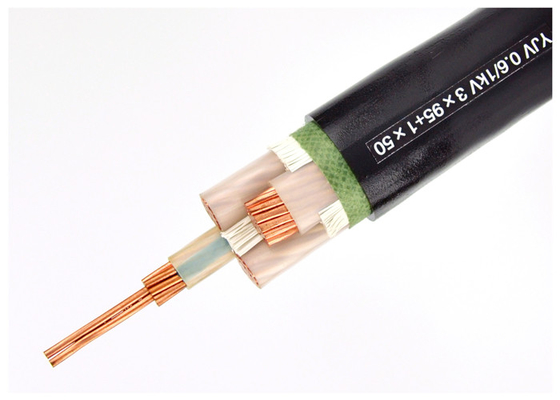 چین ولتاژ پایین 0.6 / 1kV XLPE کابل برق عایق IEC استاندارد دو هسته تامین کننده