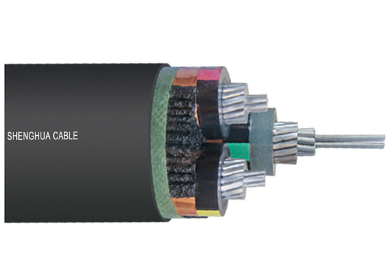 چین بالا کابل سازنده 3.6 / 6kV آلومینیوم کابل XLPE کابل برق عایق ولتاژ بالا تامین کننده