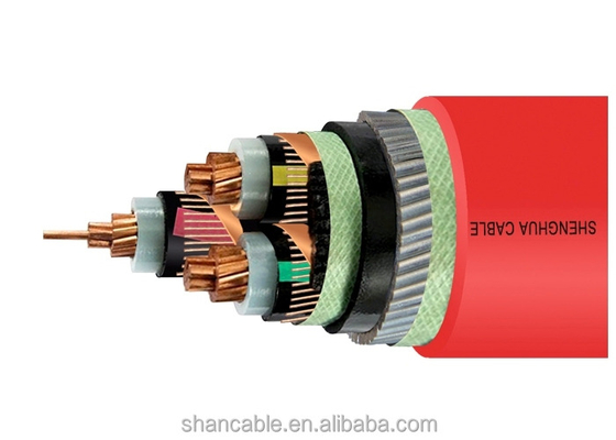 چین IEC 61034-2 کابل مقاوم در برابر آتش XLPE عایق تراکم دود تامین کننده