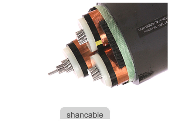چین کابل عایق ولتاژ متوسط ​​XLPE / کابل برق IEC 60502 تامین کننده