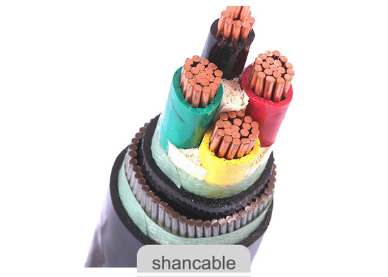 چین کابل روکش دار PVC عایق بندی شده IEC 60502 Pvc جهت انتقال برق تامین کننده