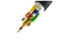 کابل متقابل Muti Core، کابل محافظ کابل فیبر پلیت پروپیلن، IEC502 IEC332-3 تامین کننده