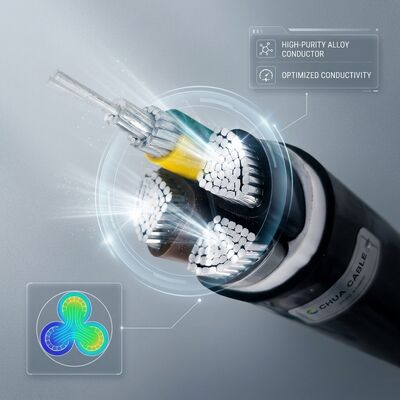 چین NYY 4x25mm2 PVC Insulated Cable 90C High Temperature Underground 0.6/1kV IEC60502 Power Wire تامین کننده