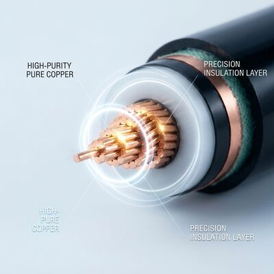 چین Fire Resistant Mica Tape Screen 3x95mm2 Copper XLPE Insulated Power Cable تامین کننده
