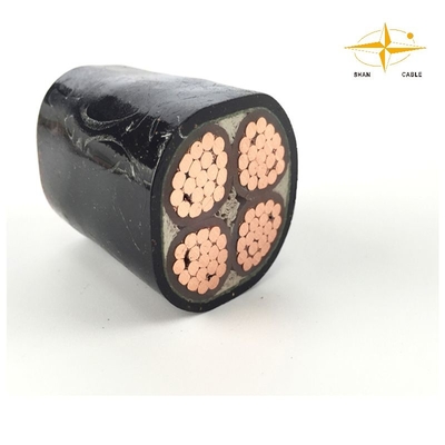 1.5-400mm2 کابل های برق عایق شده XLPE سیاه برای سیستم های الکتریکی داخلی تامین کننده