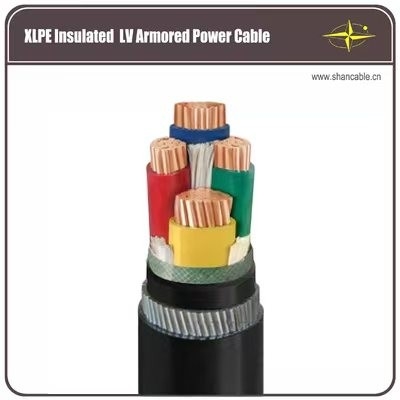 کابل گروه شنگوا 0.6kv کابل عایق پنج هسته ای XLPE برای کاربردهای صنعتی تامین کننده