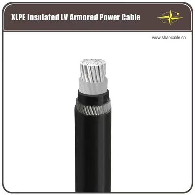 کابل برق عایق شده XLPE 2-5 هسته استاندارد IEC 0.6/1kV ولتاژ تامین کننده