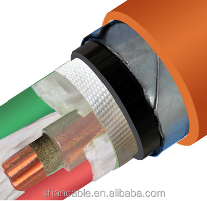 600V ولتاژ درجه بندی کم دود صفر کابل هالوجن با 18AWG گج رسانا تامین کننده