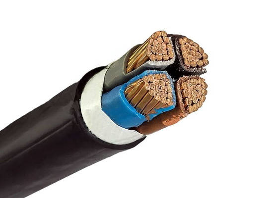 کابل شانگهای شنگ‌هوا U-1000V بدون زره سه هسته‌ای با هادی آلومینیومی عایق و غلاف PVC تامین کننده