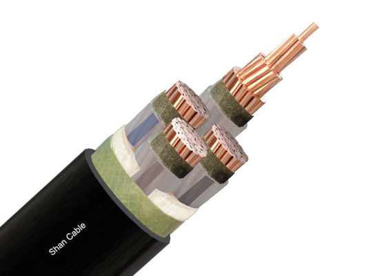 NYY 4x25mm2 Oxygen-Free Copper PVC Insulated Power Cable for Underground Use 0.6/1kV تامین کننده