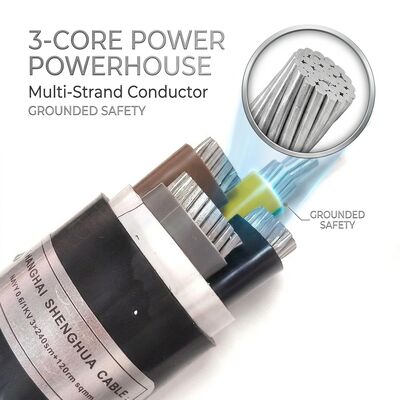 Free Sample PVC Insulated Power Cable 0.6/1kV 3x10mm2 Copper Fast Delivery تامین کننده