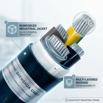 Oil Resistant Chemical Resistant PVC Insulated Cable 450/750V 3 Core Industrial Use تامین کننده