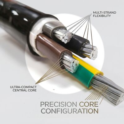 Free Sample PVC Insulated Power Cable 0.6/1kV 3x10mm2 Copper Fast Delivery تامین کننده