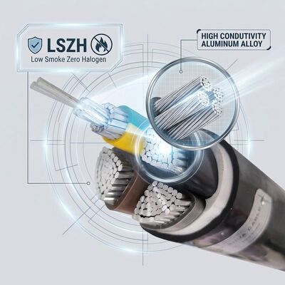 NYY 1x120mm2 PVC Insulated Single Core Cable 90C Power Station 0.6/1kV IEC60502 تامین کننده