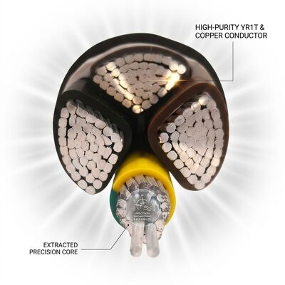 LSZH 7x1.5mm2 PVC Insulated Control Cable Halogen Free Subway 450/750V IEC60228 تامین کننده