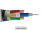 کابل های عایق PVC با استفاده از چهار عایق هسته آلومینیومی برای خطوط توزیع برق مورد تأیید ISO تامین کننده