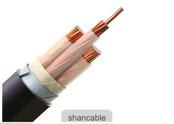 کابل برق عایق بندی شده 0.6 / 1kV XLPE در داخل و خارج از منزل برق عالی تامین کننده