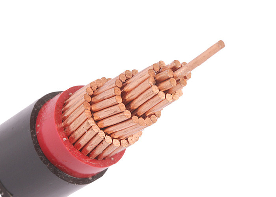 هادی مس 1 کابل برق عایق PVC 0.6 / 1KV هسته تامین کننده