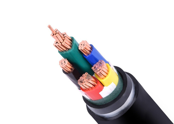 ولتاژ متوسط XLPE Pvc عایق بندی شده Pvc پوشش 3 هسته کابل انعطاف پذیر Sh Shenghua تامین کننده