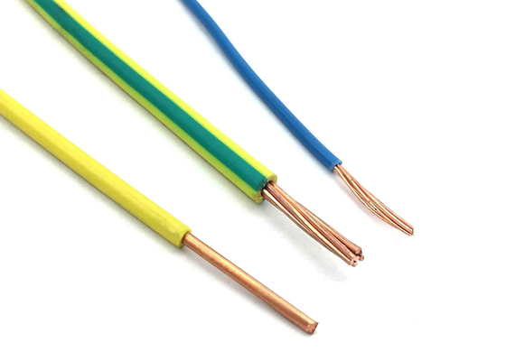 شانگهای شنگوا PVC نوع ST5 PVC پوشش کابل برق سیم مس هسته سیم زمین 500v تامین کننده