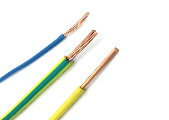 شانگهای شنگوا PVC نوع ST5 PVC پوشش کابل برق سیم مس هسته سیم زمین 500v تامین کننده