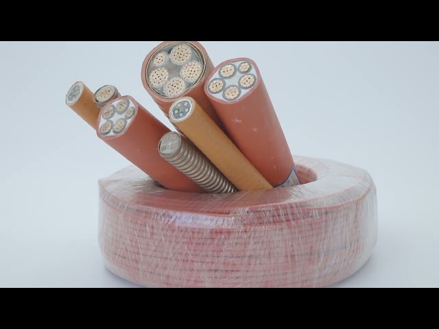 کابل درجه حرارت بالا IEC60331 استاندارد رسانای مس رشته ای با درجه آتش سوزی